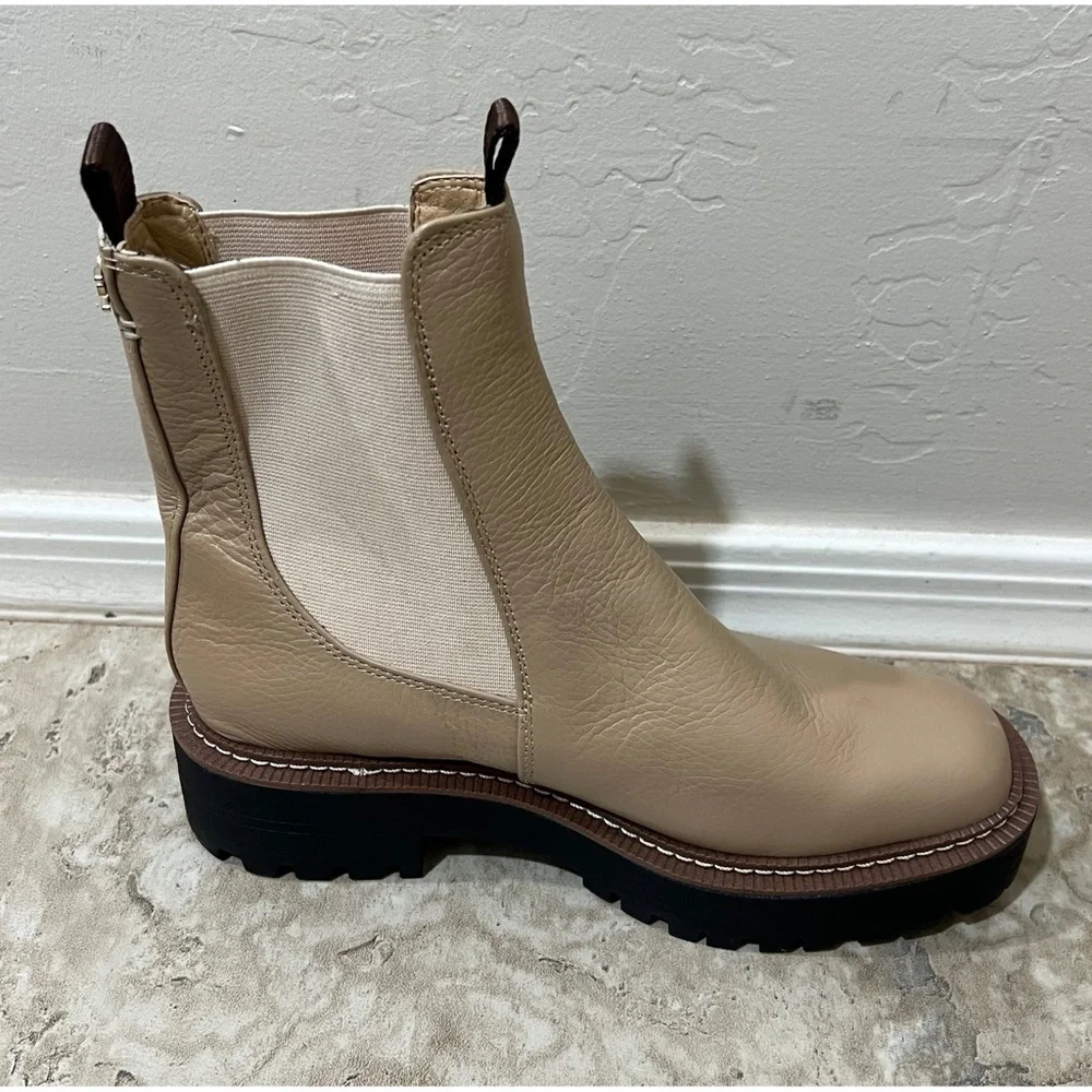 Sam Edelman Laguna Chelsea Boot Sesame Size 6
